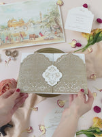 Asiana Wedding Ornamental Pocket Suite | Bespoke Commission R&N