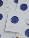 Wax Seal in Sapphire Blue Pearlised