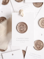 Sigillo di Cera in Cappuccino Perlato