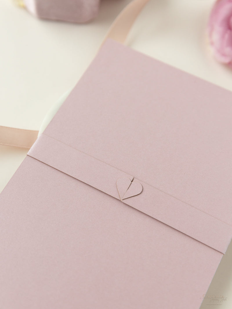 RSVP per matrimonio apribile con taglio laser intricato orchidea / Grazie