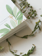 Fogliame verde Ordine di servizio / Ordine del giorno