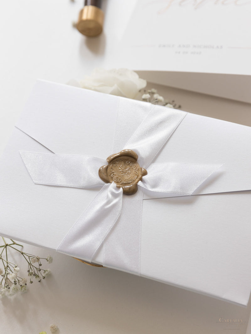 Pearl White Luxe Silver Glitter Tissue Paper