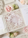 Couture Box : 3D Luxuriously Intricate Tier Laser Cutting Wedding Invitation Suite