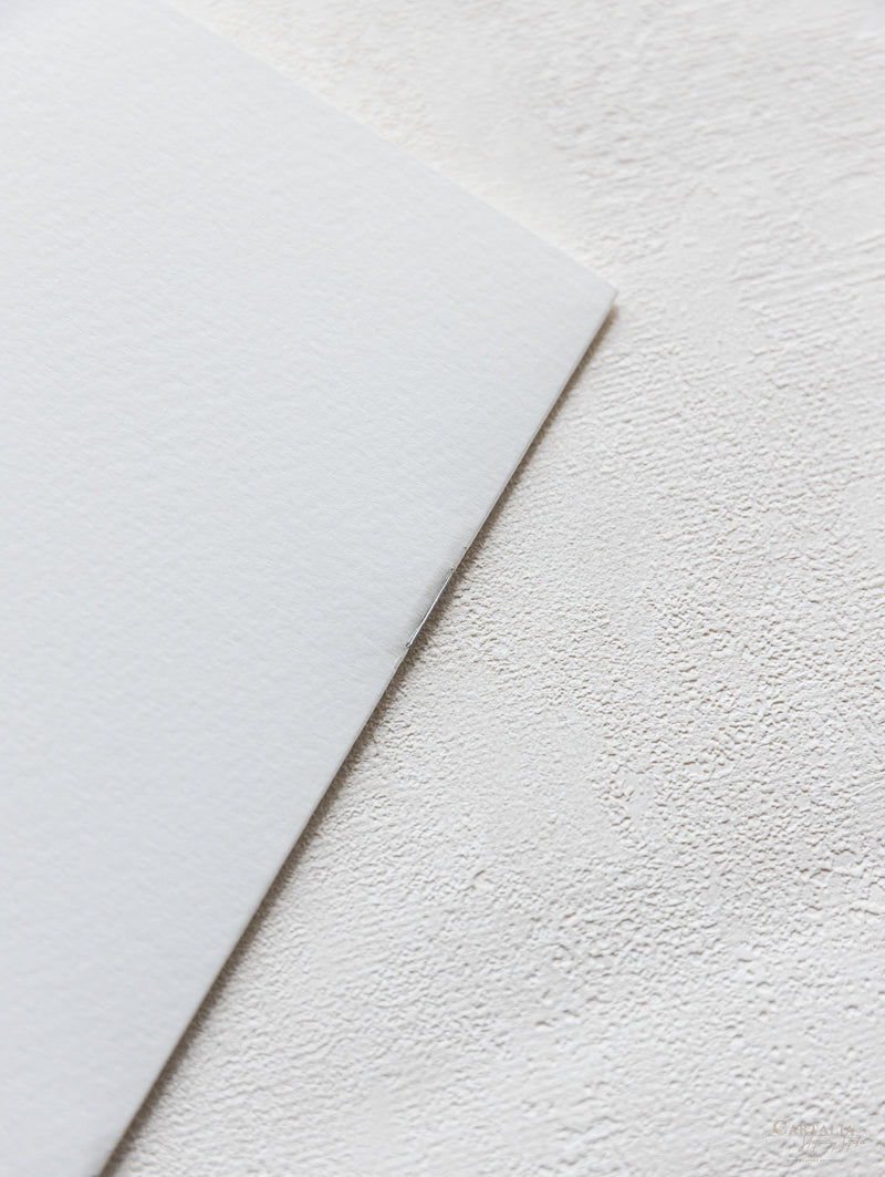 Luxury Classic Order Of Service Booklet With Gold Foil Monogram – Cartalia