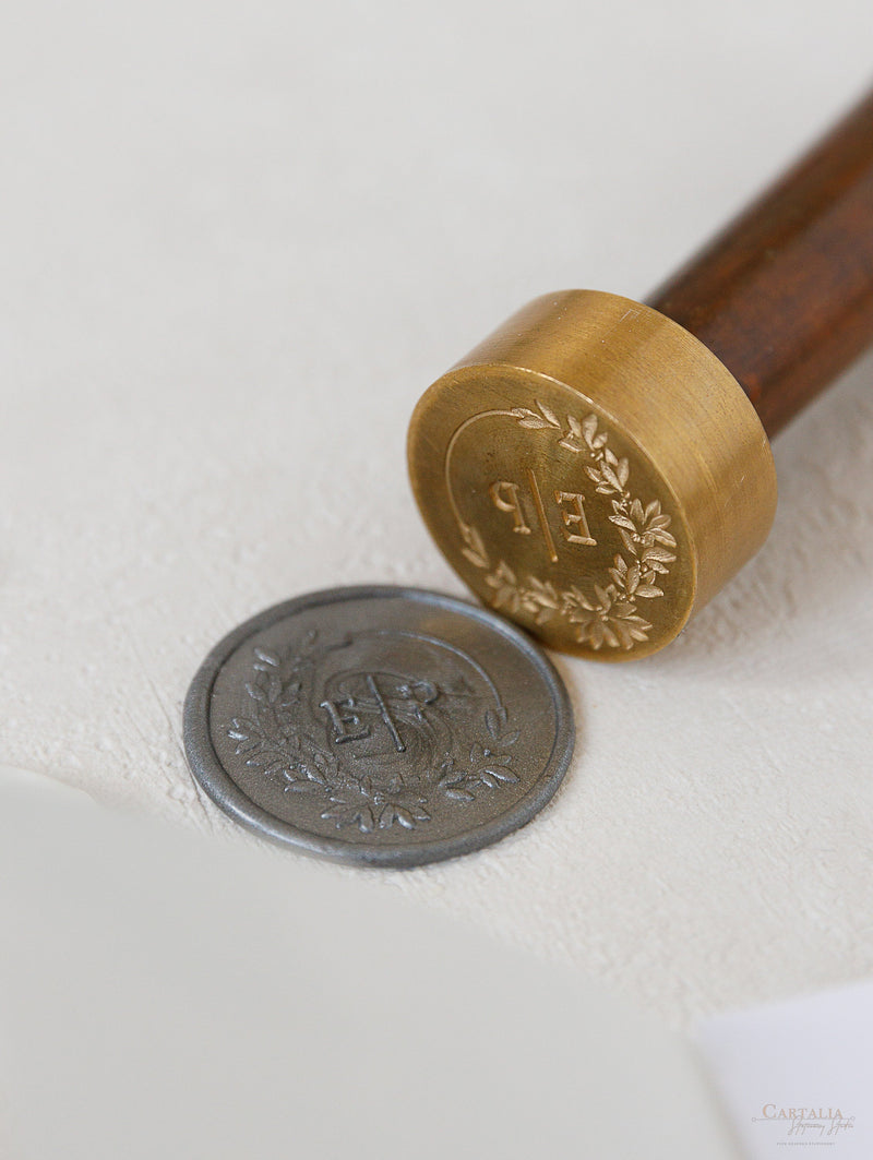 HEDSOR HOUSE | Your Venue invitation on Vellum with Wax Seal Wedding invitation | SAMPLE
