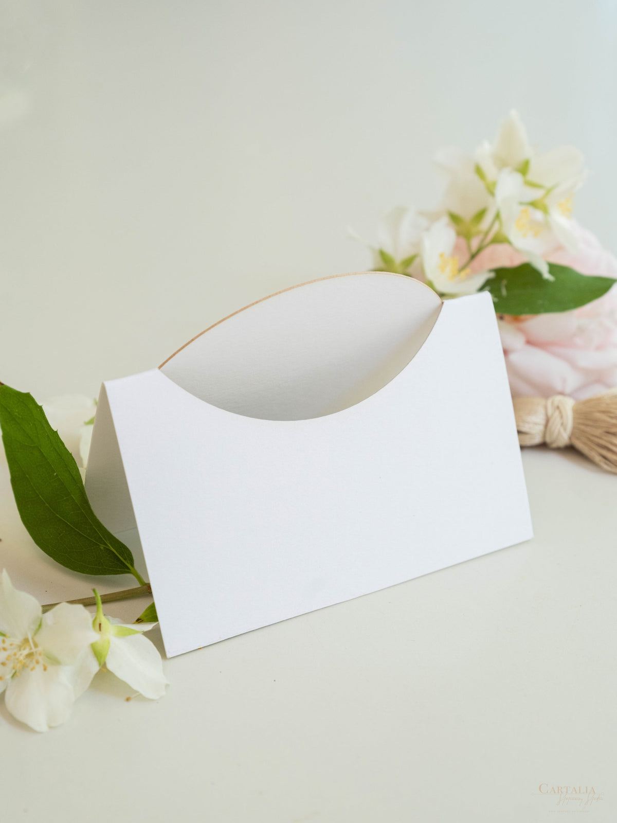 Custom Shape Place Cards | Villa del Balbianello, Lake Como Wedding