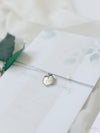 Eucalyptus Wedding invitation with Mirror Plexi Hexagon Tag in Vellum/ Parchment Suite