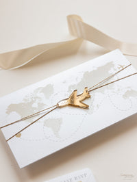 FOLDER Travel Wallet : Luxury Gold Wedding Passport Invite in Pocket & Mirror Tag Passport Invitation Suite