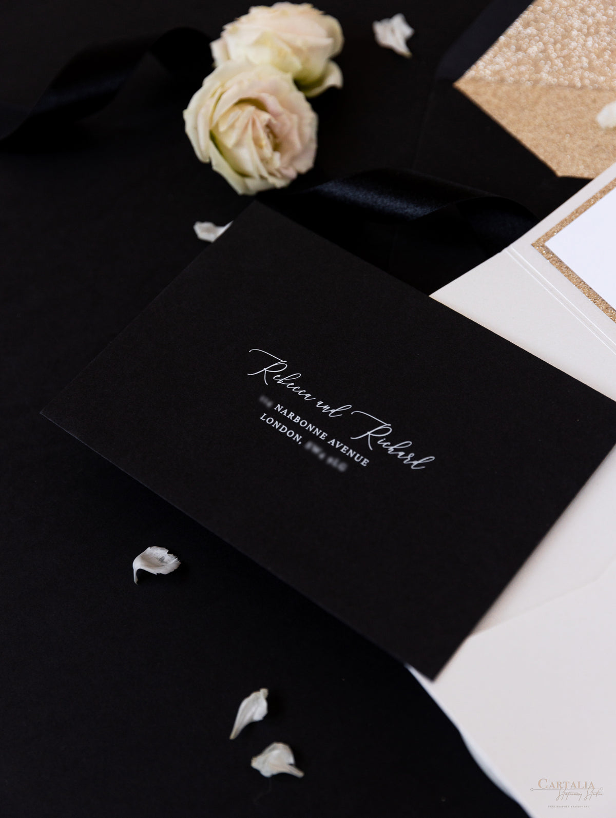 All that Glitters Pocket in Black & Gold | Bespoke Commission R&R