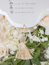 Intricate Laser-Cut Rose Wedding Petal Fan with Unique Luxury Monogram on the Back