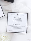 Art Deco Couture Bespoke Box : 3D Custom Design in Black & Gold | Bespoke Commission A&L