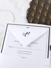 Art Deco Couture Bespoke Box : 3D Custom Design in Black & Gold | Bespoke Commission A&L