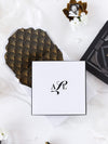Art Deco Couture Bespoke Box : 3D Custom Design in Black & Gold | Bespoke Commission A&L