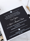 Art Deco Couture Bespoke Box : 3D Custom Design in Black & Gold | Bespoke Commission A&L