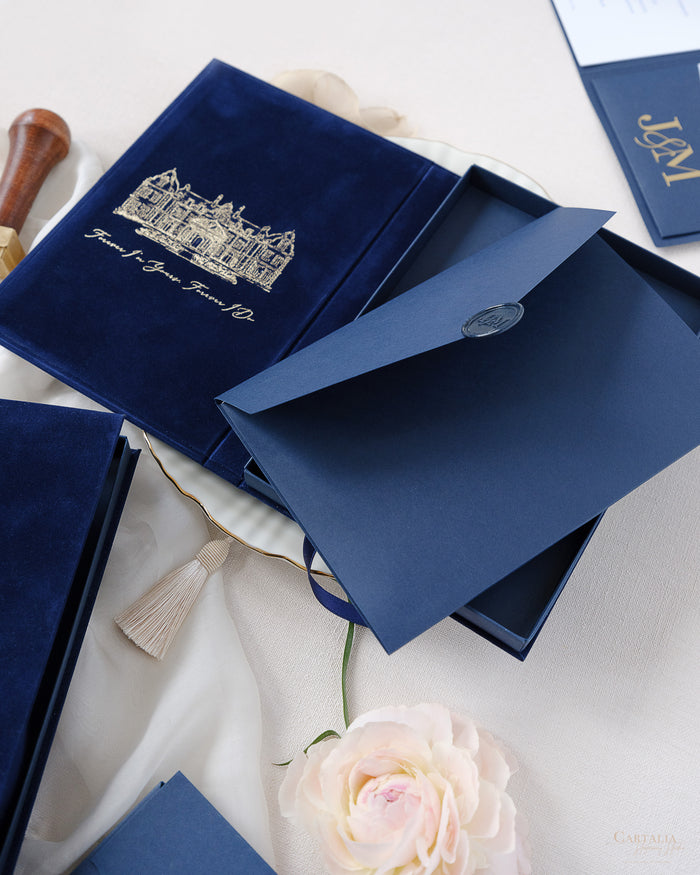 Box Wedding Invitations | Luxury Boxed Invitations – Cartalia