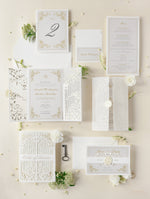 Segnaposto classico cancello ornamentale