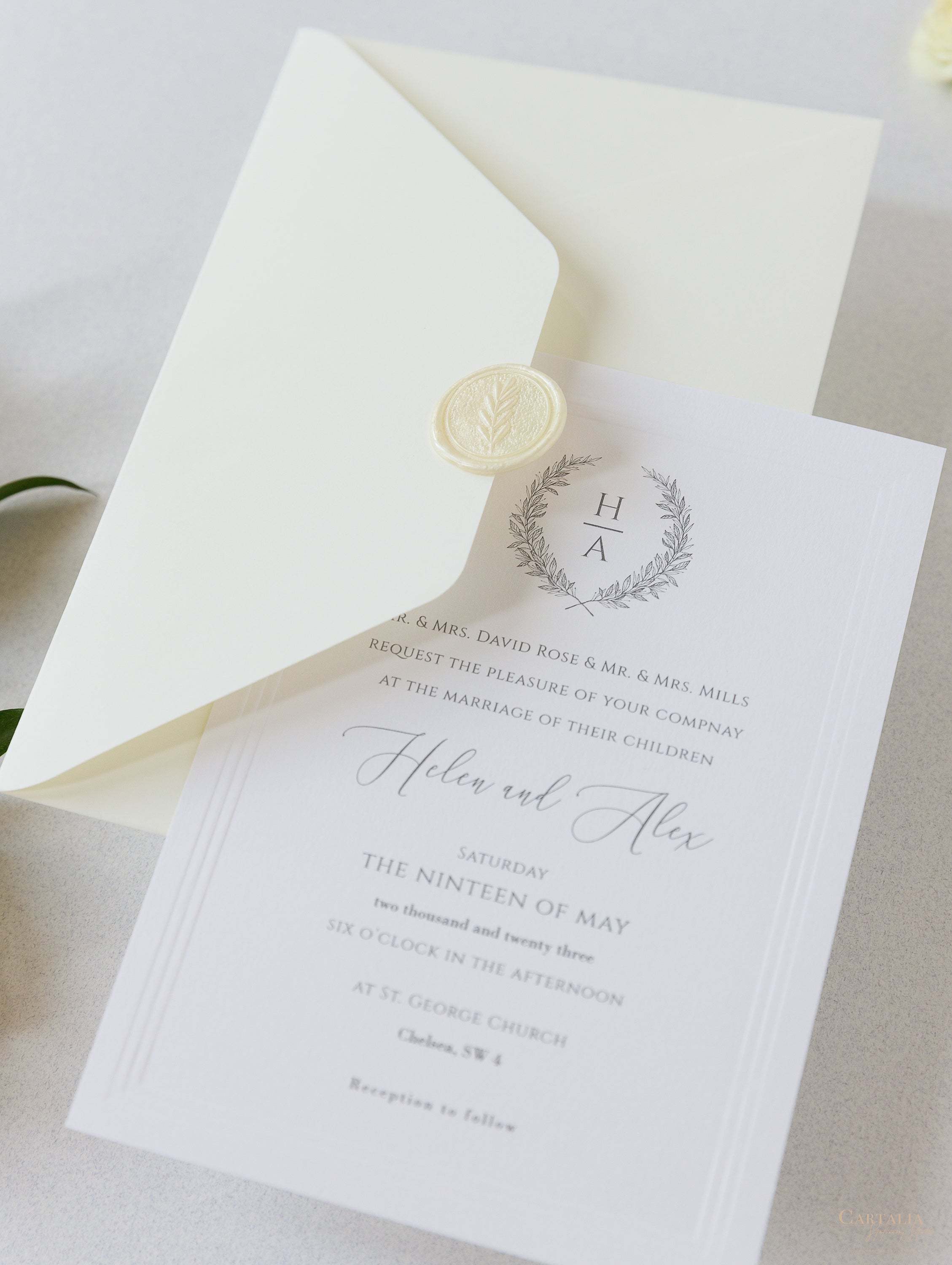 Wedding invitation paper 2025