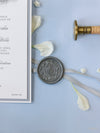 Museo e giardini di Vizcaya | SEDE | Cartella tipografica di lusso Tasca per invito Suite Nastro legato | CAMPIONE