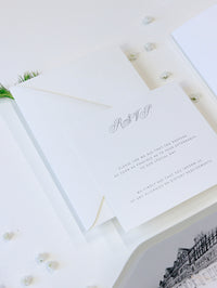 Lieu: The Chester Grosvenor Hotel Invitations | Commission sur mesure D&J