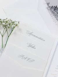 Lieu: The Chester Grosvenor Hotel Invitations | Commission sur mesure D&J