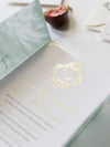 GOODWOOD HOUSE | Your Venue invitation on Vellum with Wax Seal Wedding invitation Suite | SAMPLE
