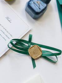 GOODWOOD HOUSE | Your Venue invitation on Vellum with Wax Seal Wedding invitation Suite | SAMPLE