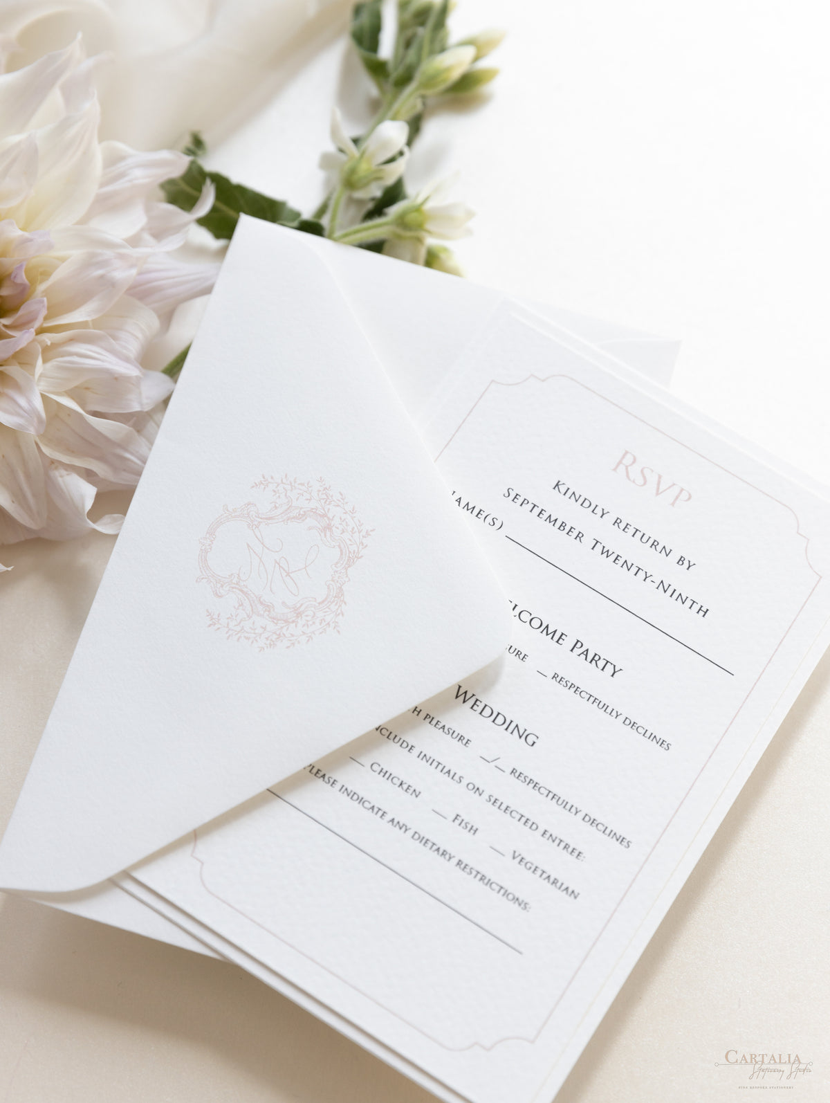 Livre Pocke de luxe en boîte à la main des invitations de La Casa Toscana | Commission sur mesure H&R
