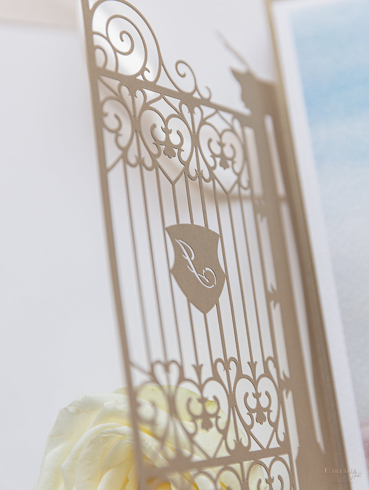 Waldorf Astoria Washington Wedding Invitation  | Bespoke Commission J&G