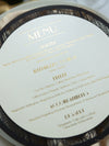 Art Deco Laser Cut Plate Menu | Bespoke Commission