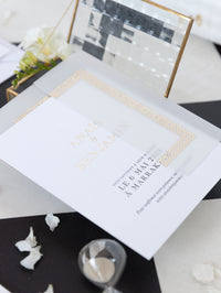 Destination Wedding in Morocco | Marrakech wedding Invitations  | Bespoke Commission A&B