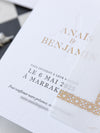 Destination Wedding in Morocco | Marrakech wedding Invitations  | Bespoke Commission A&B