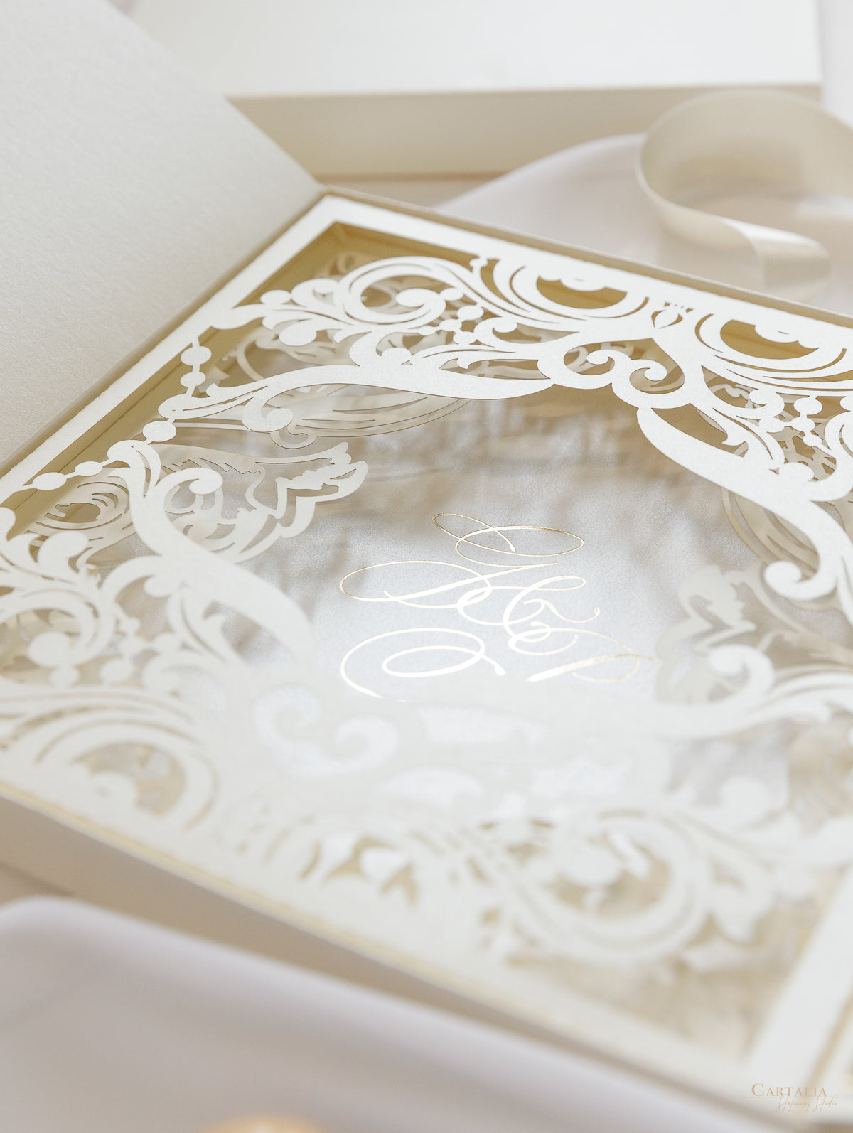 Couture Bespoke Box: 3D Custom Design in Gold | Bespoke Commission G&P