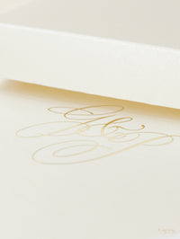 Couture Bespoke Box: 3D Custom Design in Gold | Bespoke Commission G&P