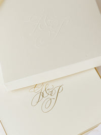 Couture Bespoke Box: 3D Custom Design in Gold | Bespoke Commission G&P