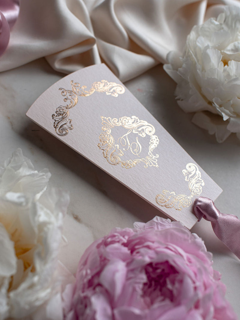 Wedding shop fan designs