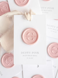 Wax Seal Stamp in Dusty Pink Matt