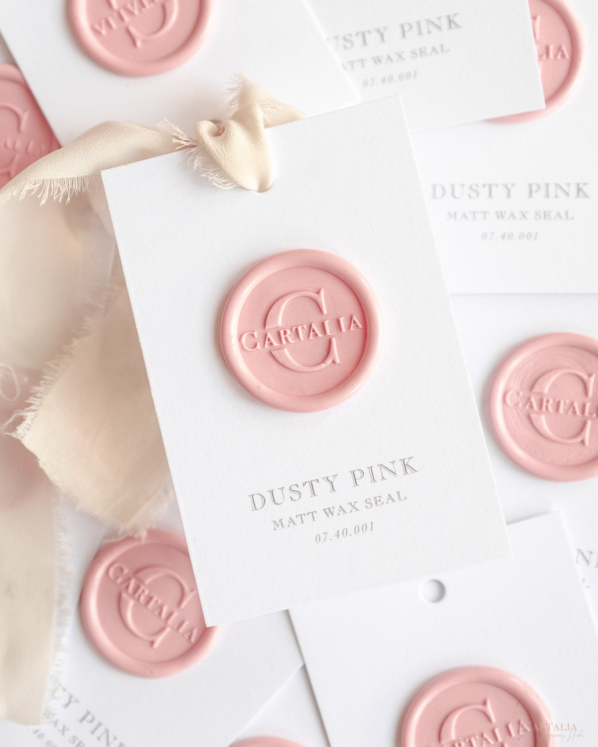 Wax Seal in Dusty Pink Matt