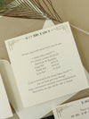 Art Deco Laser Cut Great Gatsby Laser Cut Pocketfold Wedding Invitation Suite with 3 Tier :  Guest Info & Travel & Rsvp Card