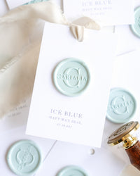 Wax Seal in Ice Blue