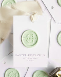 Wax Seal in Pastel Pistachio Matt