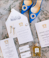 Four Seasons Hotel Hampshire Venue Invitations | Commission sur mesure M&D