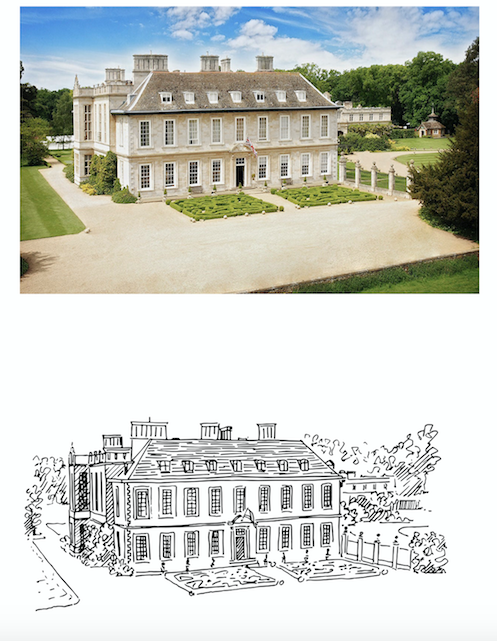 Add-on: Bespoke Artist Commission: Wedding Venue Sketch / Drawing