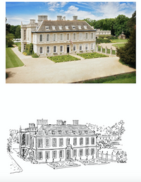 Add-on: Bespoke Artist Commission: Wedding Venue Sketch / Drawing