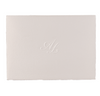 Traditional White Evening Invitation
