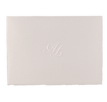 Traditional White Evening Invitation