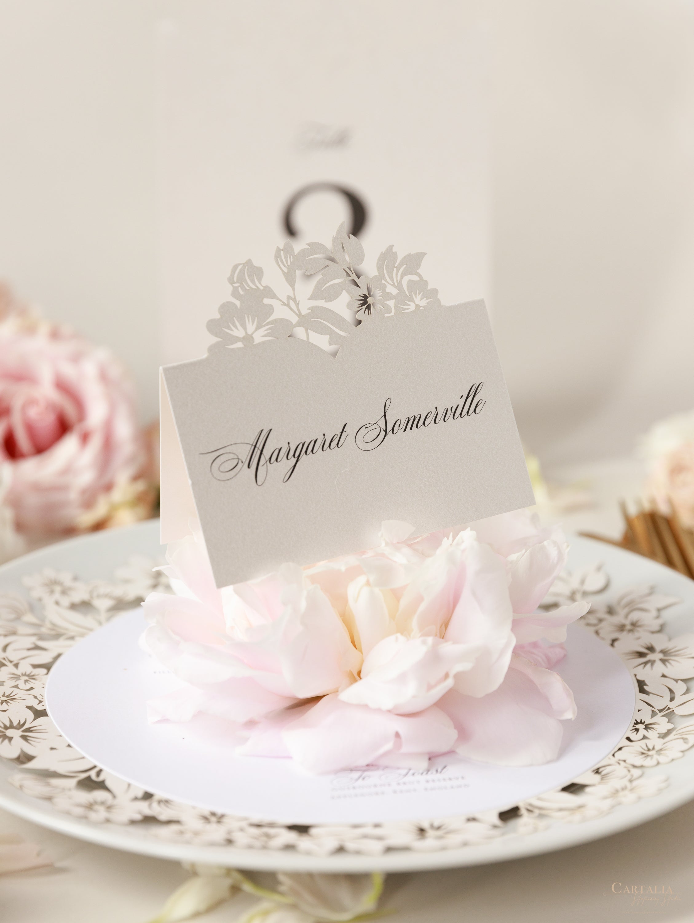 Wedding favor place cards on sale