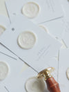 Wax Seal in Pearlised Pearl